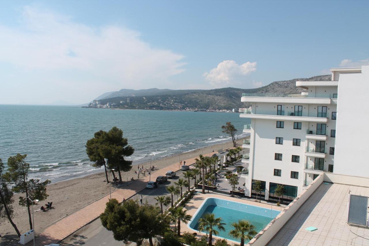Blue Apartments & Hotel Shëngjin Exterior foto