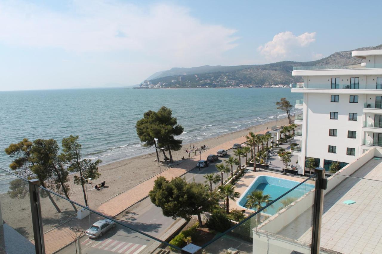 Blue Apartments & Hotel Shëngjin Exterior foto